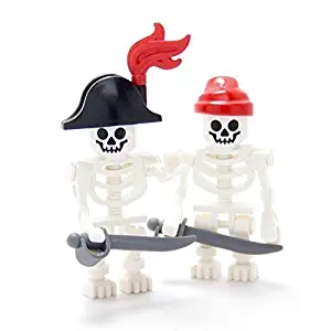 LEGO Collectible Minifigures 2011 Series Pirate Skeletons (Set of 2 - Loose)