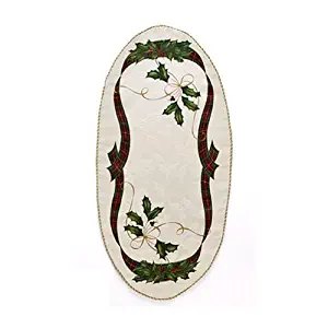 Lenox Holiday Christmas Nouveau Christmas Centerpiece 30" Long