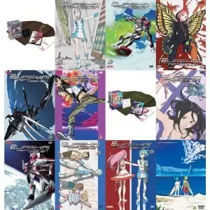 Eureka Seven Volumes 1, 2, 3, 4, 5, 6, 7, 8, 9, 11, and 12 (missing #10)