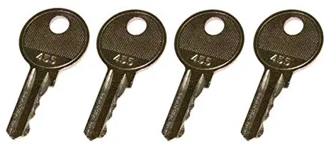 4 Ignition Keys 21982 21982GT for Genie Lift GS-1530 GS-1930 GS-2046 GS-3246 GS-4390 GS-5390 S-40 S-60 Z-20/8 Z-34/22N Z-45/25J Z-60/34