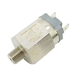 Stainless Steel 1/8 Inches Pneumatic Adjustable Pump Pressure Switch QPM11-NC Normally Close