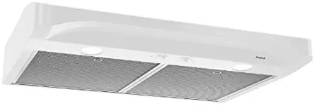 Broan Alta BQSJ1 Series, 36" Under Cabinet Range Hood, 250 CFM, 35-7/8" W x 22" D x 5" H, White