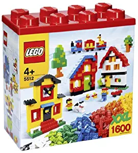 LEGO XXL 1,600 Piece Multi Colored Building Block Set Style 5512