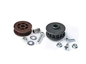 Genie 38416A Belt Drive Sprocket for Garage Door Opener 1022 1024 1042 2022 & Genie 36605ABelt Pulley Assembly OEM