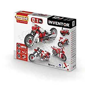 Engino.net Ltd Inventor Build 12 Models Motorcycle Bikes Construction Kit