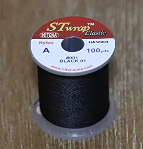 Hitena STWRAP Rod Wrapping Thread - Nylon Winding Thread. Wraps Super Easy. Sits Perfect Flat. Consistent Tension. Less Fuzzy. Most Acclaimed by Professional Builders