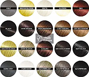 Hair Building Fibers - Dark Blonde 50 Gram Refill - Refill Your existing fibers bottle. Hair Filler Fibers. Cover Grey Roots Concealer by Finally Hair (50g 50gr 50gram 50 G Gr Dark Blond)