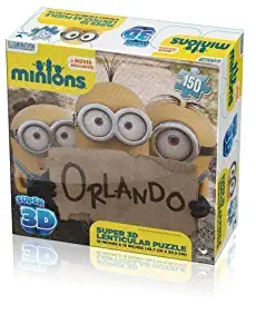 Illumination Minions 3D Lenticular Puzzle (150 pcs)