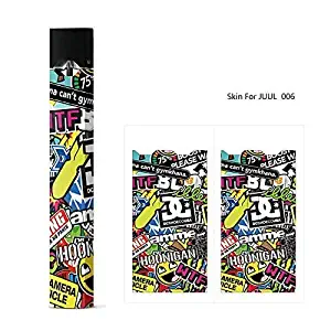 Juul Skins Decal Sticker Wrap Protective Case for - Pax JUUL 3m Graffiti Vape Skin Cover Sticker