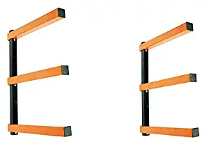 KASTFORCE KF1004 Lumber Storage Rack 3-Level System 110lbs per Level with Durable Sheet Metal Screws, Wood Rack, Workshop Rack