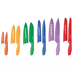 Cuisinart Advantage 12-PC Ceramic-Coated Knife Set