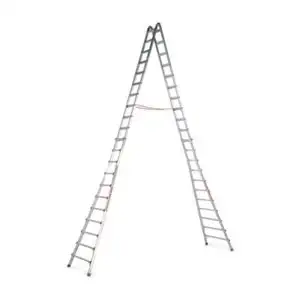 Telescoping Ladder, 21 ft., IA, Aluminum