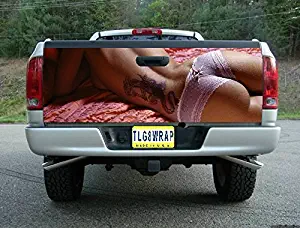 Avery T145 MODEL TAILGATE WRAP Vinyl Graphic Decal Sticker F150 F250 F350 Ram Silverado Sierra Tundra Ranger Frontier Titan Tacoma 1500 2500 3500 Bed Cover tint image