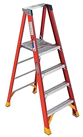 Platform Stepladder, 4 ft., FGL, 300 lb.