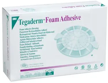 3M Tegaderm Foam Adhesive Dressing 5.5in x 5.5in 90612