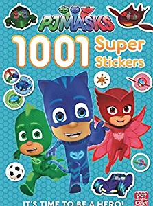 PJ Masks 1001 Stickers Featuring Catboy Owlette Gekko Romeo Luna Girl Night Ninja