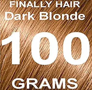 Finally Hair Building Fiber Refill Dark Blonde 100 Grams Hair Loss Concealer by Finally Hair (Dark Blonde)