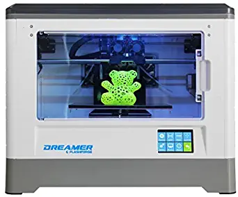 Flashforge Dreamer 3d Printer, Dual Extruder, Fully Enclosed Chamber, W/2 Free Spools