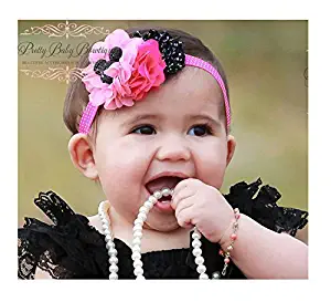 Minnie Mouse Headband - Handcrafted in The USA (Regular 3m-Toddler)