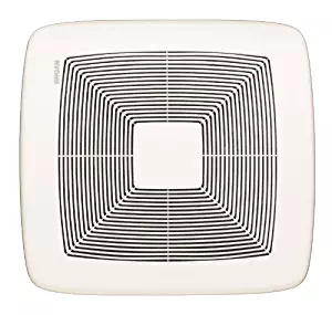 Broan QTXE080 Ultra Silent Bath Fan, 80 CFM, White Grille