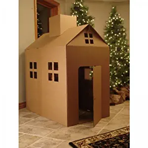 Cardboard Playhouse Corrugated Box Play House