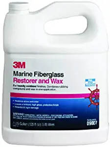 3M Marine 09007 MARINE FIBERGLASS RESTORER & WAX/ONE STEP F/G