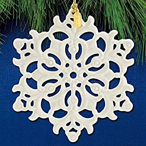 Lenox 2018 Snow Fantasies Snowflake PORCELAIN Ornament New in box