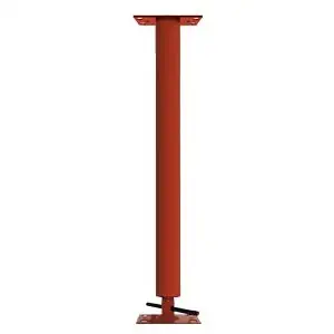 Adjustable Steel Building Column 4" OD, 11 Gauge, 4" Adjustment Range