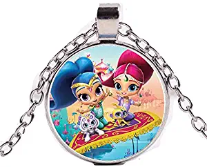 Wish Shimmer, Shine and Friends Silver Necklace
