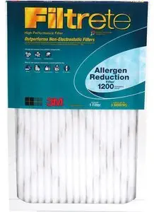 3M Filtrete 1200 Allergen Reduction Filter
