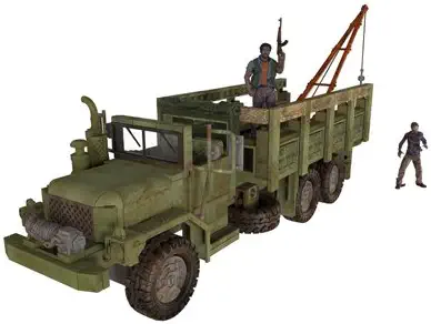 McFarlane Toys Construction Sets, The Walking Dead TV Woodbury Assault Vehicle Set