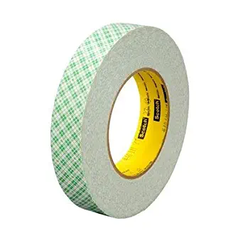 3M 401M Off-White Bonding Tape - 3 in Width x 9 mil Thick - Paper Liner - 91714 [PRICE is per CASE]