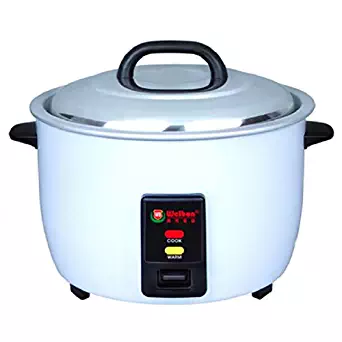 Welbon 50 Cups Electric Rice Cooker Nonstick Inner Pan WRC-1099W. ETL & UL Approved