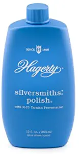 W. J. Hagerty Hagerty 10120 Silversmiths' Silver Polish, 12 Ounces, 12-Ounce, Blue, Fl Oz