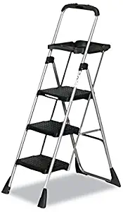 Cosco Max Work Steel Platform Black Step Stool