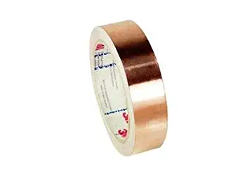 3M 1181 TAPE (1/2"X18YDS) TAPE, FOIL SHIELD, COPPER, 0.5INX18YD