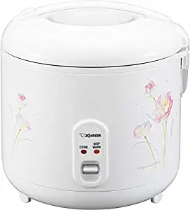 Zojirushi NS-RPC18FJ Rice Cooker and Warmer, 1.8-Liter, Tulip