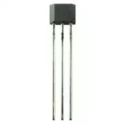 Honeywell SS49E Board Mount Linear Hall Effect Sensor IC, B Range: ±1000G, Linear Vout~ B 1-4V Vs 5V, Sensitivity: 1.5mV/G, Vout: 0.95 to (Vs - 0.95), Iout: 1,5mA sourcing, Resp t: 3μs, Op: -40~100°C