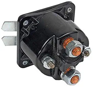 NEW PRESTOLITE 12 VOLT 4 TERMINAL 100 AMP INTERMITTENT DUTY SOLENOID COMPATIBLE WITH SAZ4201GJ SAZ4201GJ 07522