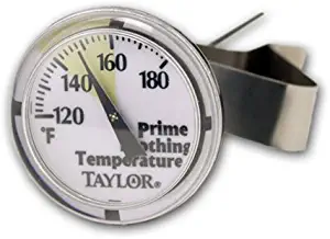 Taylor Precision Products Classic Cappuccino Frothing Dial Thermometer