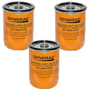 Generac - 3-Pack 070185E 90mm High Capacity Extended Duty Oil Filter - 0K06950SRV