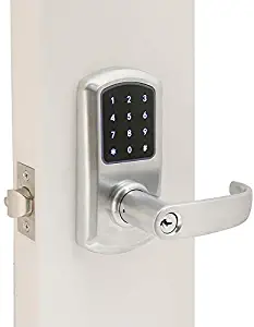 Prodigy SmartLock MaxSecure Cylindrical Commercial Grade Lock with RFID Keyless Entry (Right Hand, Satin Chrome)