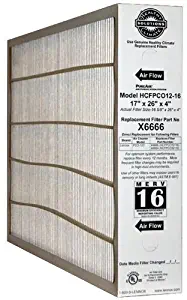 Lennox Corporation X6666 MERV 16 17 X 26 X 4" FILTER