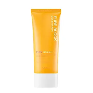 2018 New A'PIEU PURE BLOCK Natural Sun Cream SPF45/PA+++ 50ml, 1.69Oz