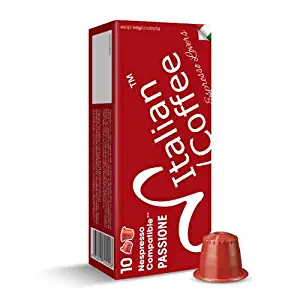 100 Nespresso compatible Italian Expresso capsules DELICITALY (Passione)