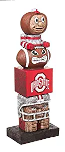 Team Sports America NCAA Ohio State Buckeyes Tiki Totem