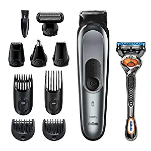 Braun 10-in-1 Trimmer MGK7221 Beard Trimmer for Men, Body Grooming Kit