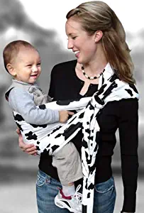 Lite-on-Shoulder Baby Sling (Moo-Cow)