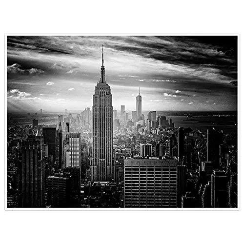 New York City Top View Wall Art Poster