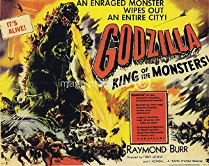 Godzilla King of the Monsters 1956 Vintage Movie Poster Art 11x17